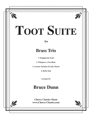 Book cover for Toot Suite for Brass Trio