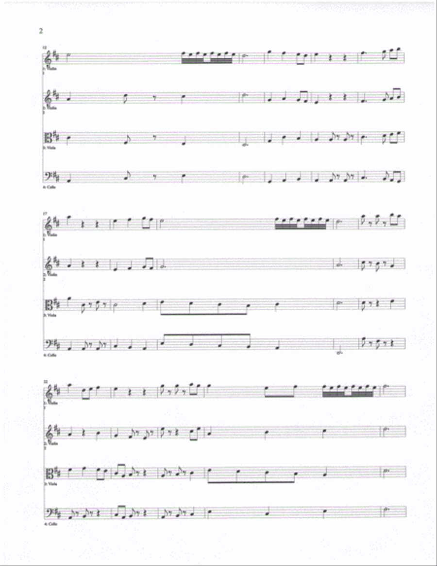 Suite Nouveau String Trio scores gallery preview page 2