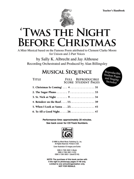 Twas the Night Before Christmas - CD Kit image number null