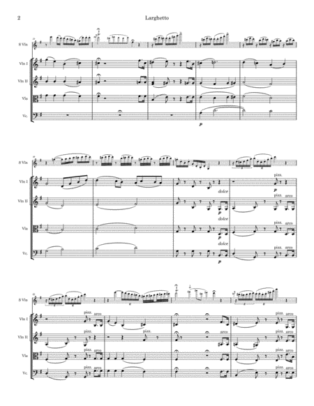 Larghetto from Violin Concerto Op.61