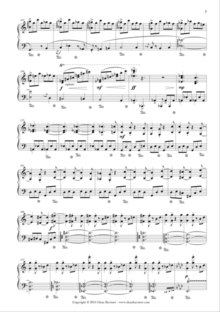 Tarantella for Piano (Opus 24) Piano Solo scores gallery preview page 6