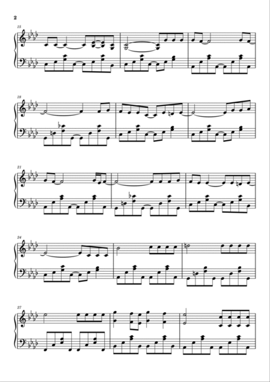 My Father's Son My Father's Son Piano Solo scores gallery preview page 2