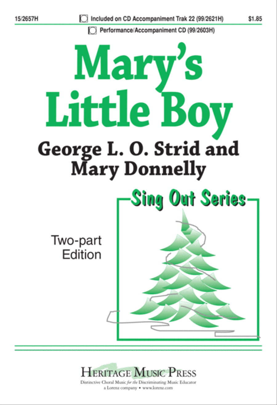 Mary's Little Boy Mary's Little Boy 2-Part scores gallery preview page 1