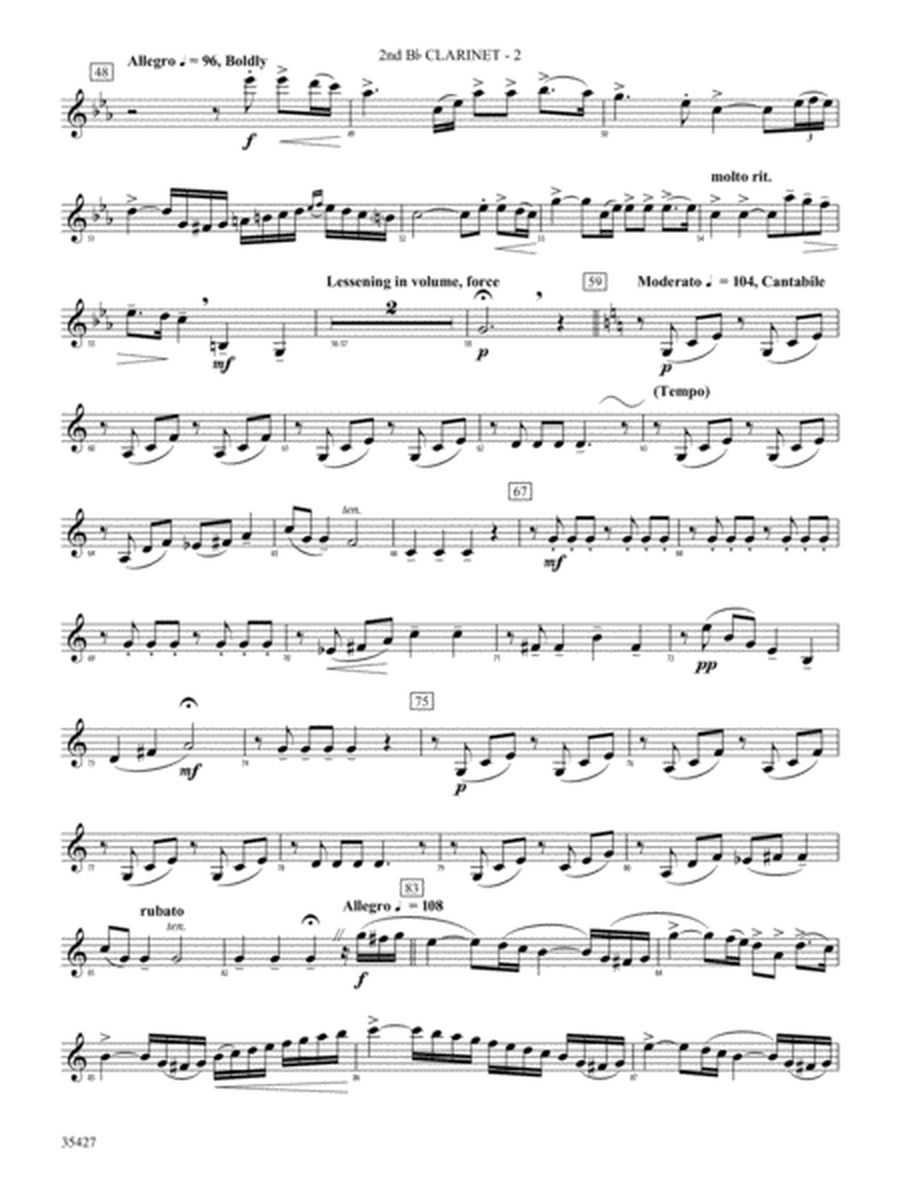 Fantasie Brillante: 2nd B-flat Clarinet