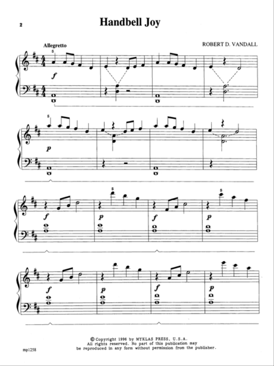 Handbell Joy Handbell Choir scores gallery preview page 2