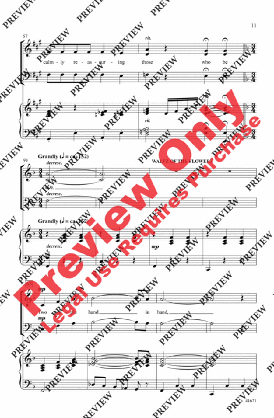 The Nutcracker . . . In About Three Minutes 3-Part scores gallery preview page 11
