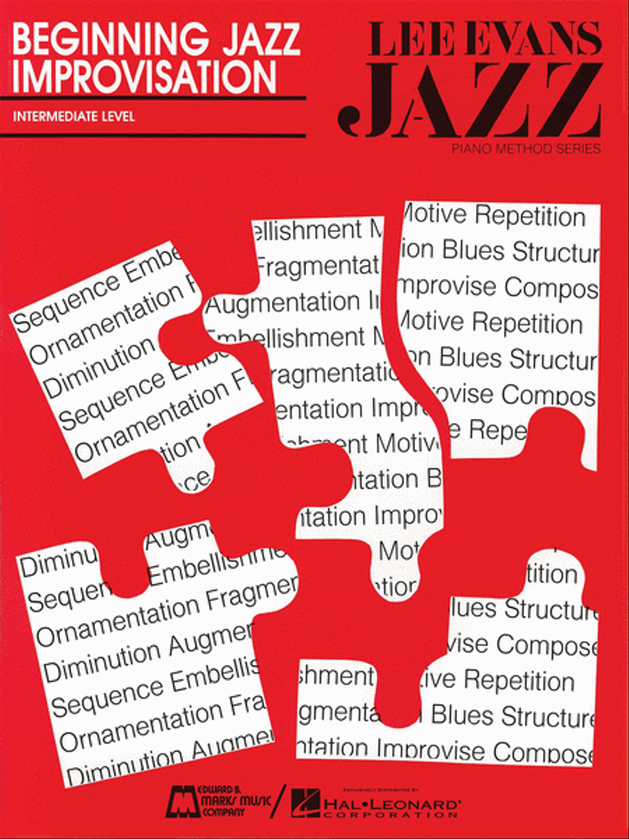 Beginning Jazz Improvisation Piano Method scores gallery preview page 1