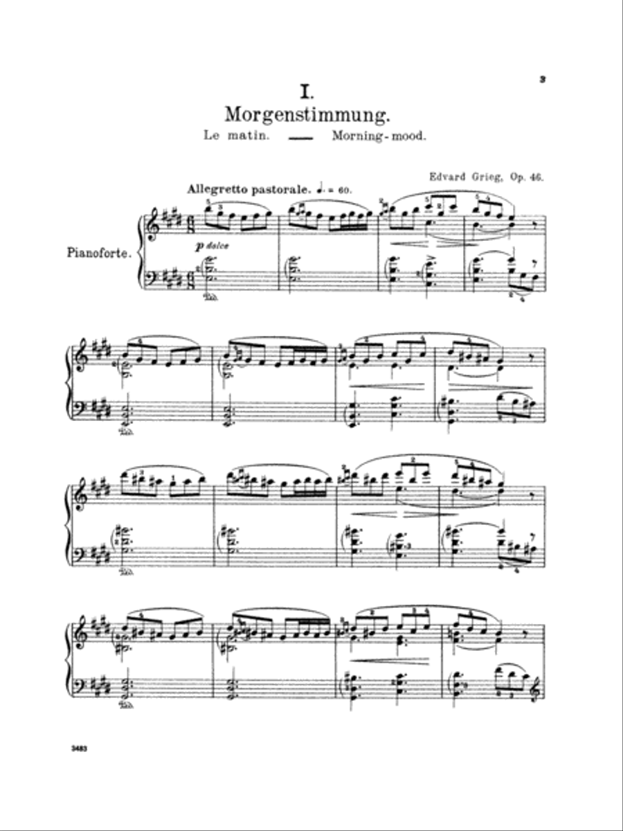 Peer Gynt Suite No. 1 Small Ensemble scores gallery preview page 4