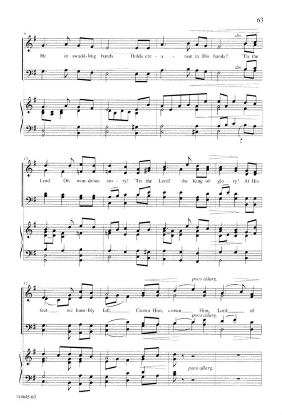The Newborn King The Newborn King 4-Part scores gallery preview page 71