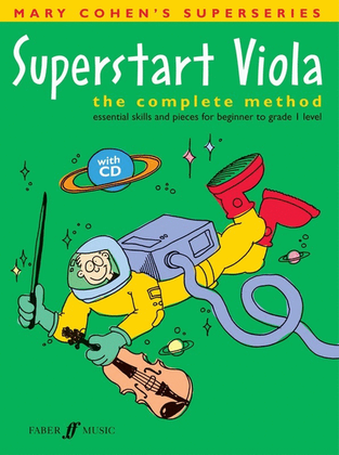 Book cover for Superstart Viola Book/CD