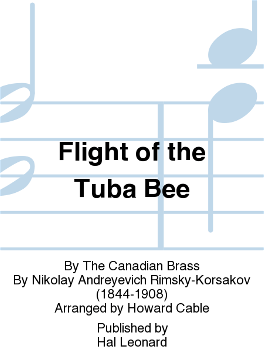 Flight of the Tuba Bee Brass Quintet scores gallery preview page 1