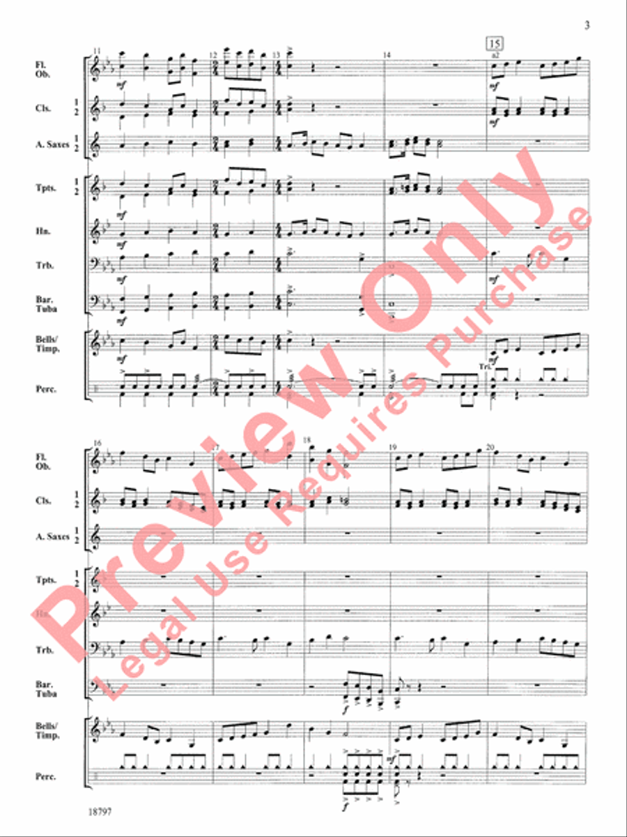 Rogue River Venture Concert Band scores gallery preview page 4