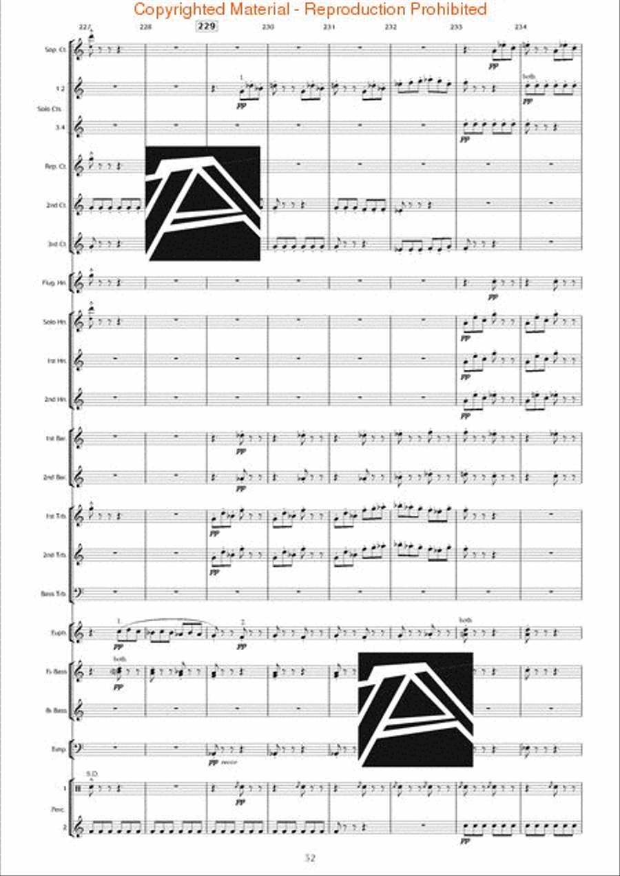 Surround Sound Brass Band scores gallery preview page 53