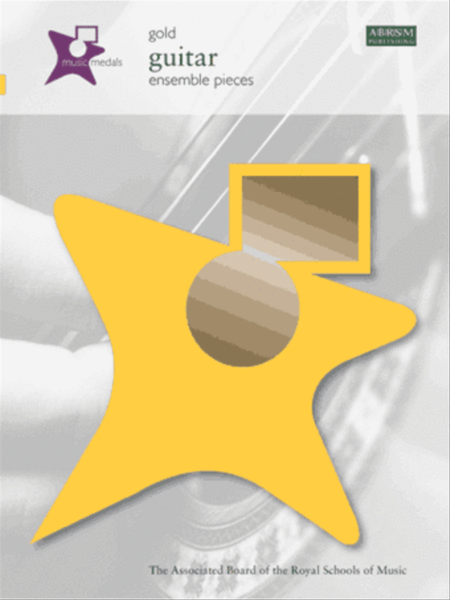 Music Medals Gold Guitar Ensemble Pieces Guitar Ensemble scores gallery preview page 1