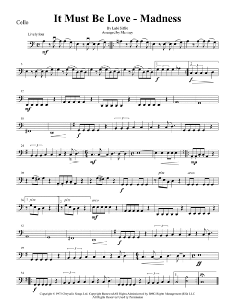 It Must Be Love String Trio scores gallery preview page 4