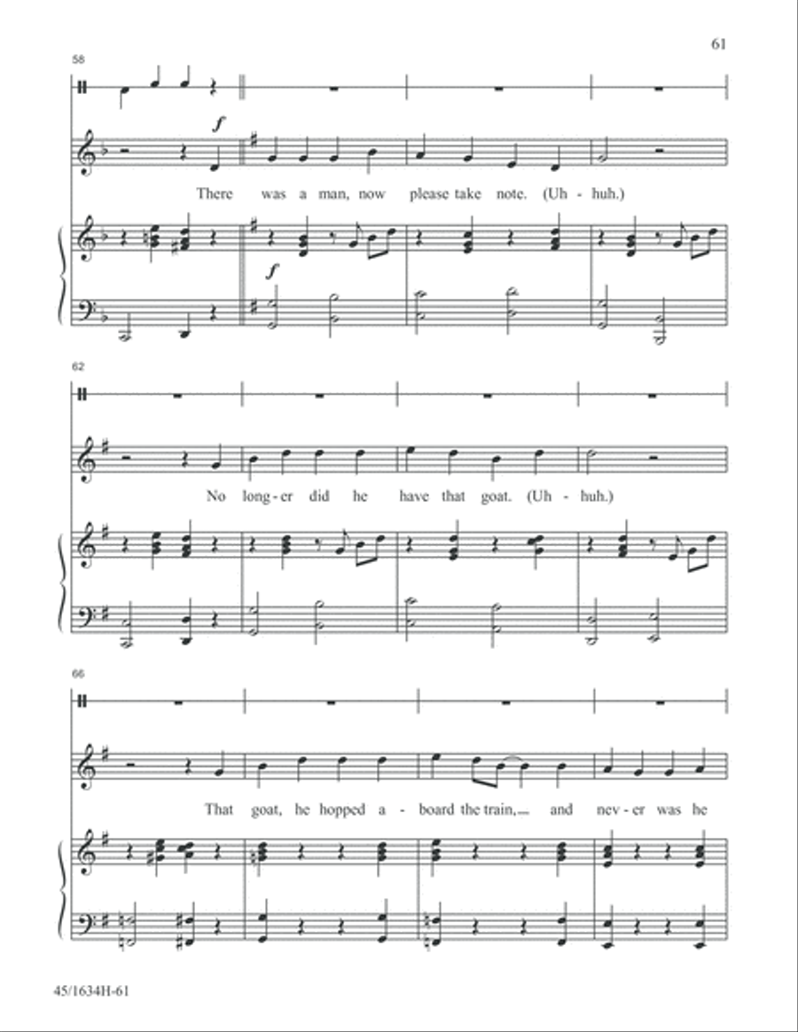 Together Together Unison Choir scores gallery preview page 61