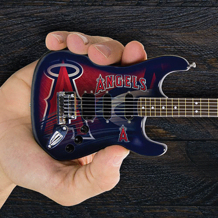 Los Angeles Angels 10" Collectible Mini Guitar