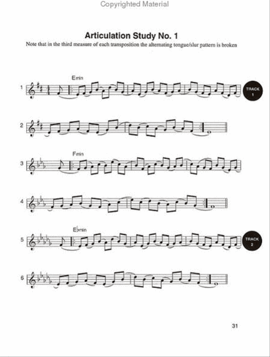 The Art of Jazz Trumpet Trumpet Solo scores gallery preview page 2
