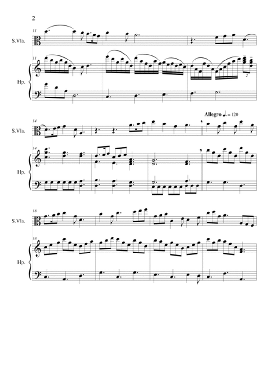 Temperaments for Viola and Harp