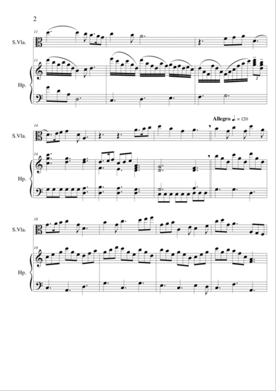 Temperaments for Viola and Harp String Duet scores gallery preview page 6
