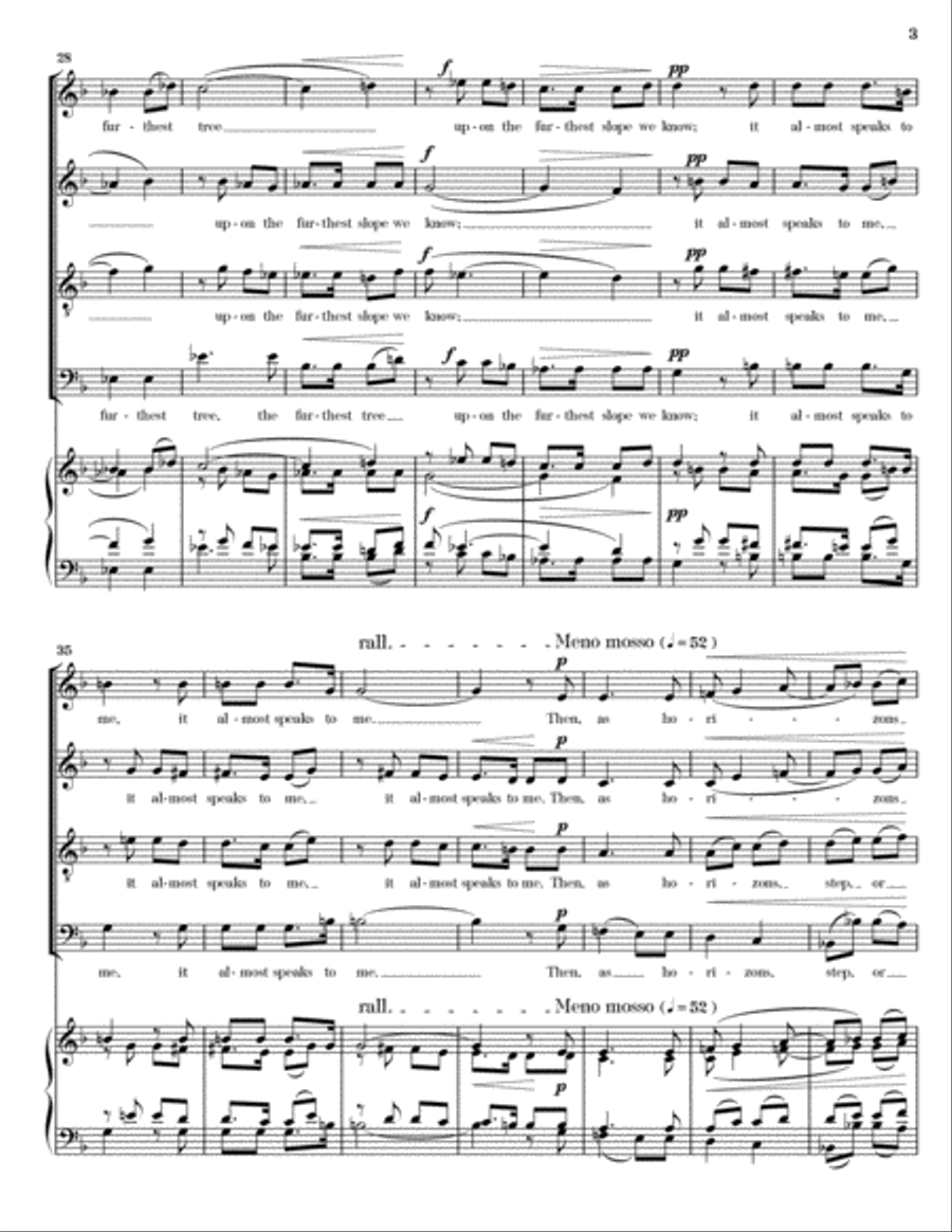 Spring Light 4-Part scores gallery preview page 5