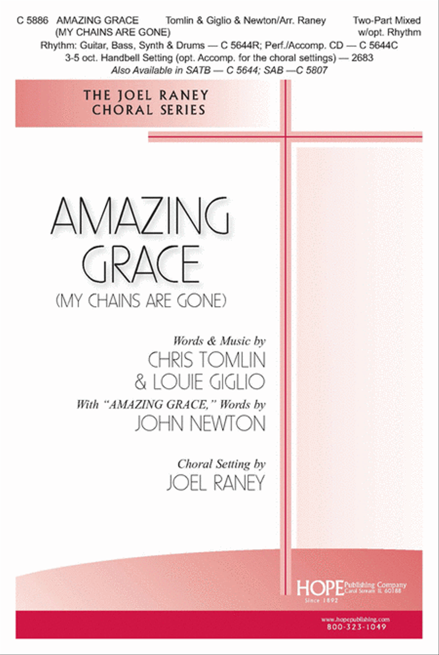 Amazing Grace (My Chains Are Gone) 2-Part scores gallery preview page 1