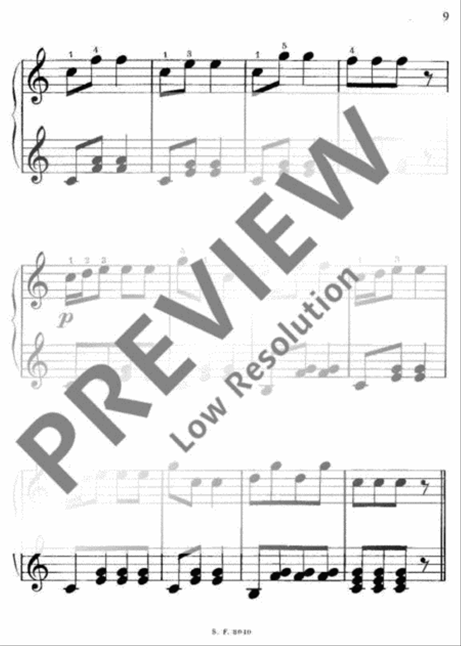 Le Pianiste en Herbe Le Pianiste en Herbe Piano Solo scores gallery preview page 10