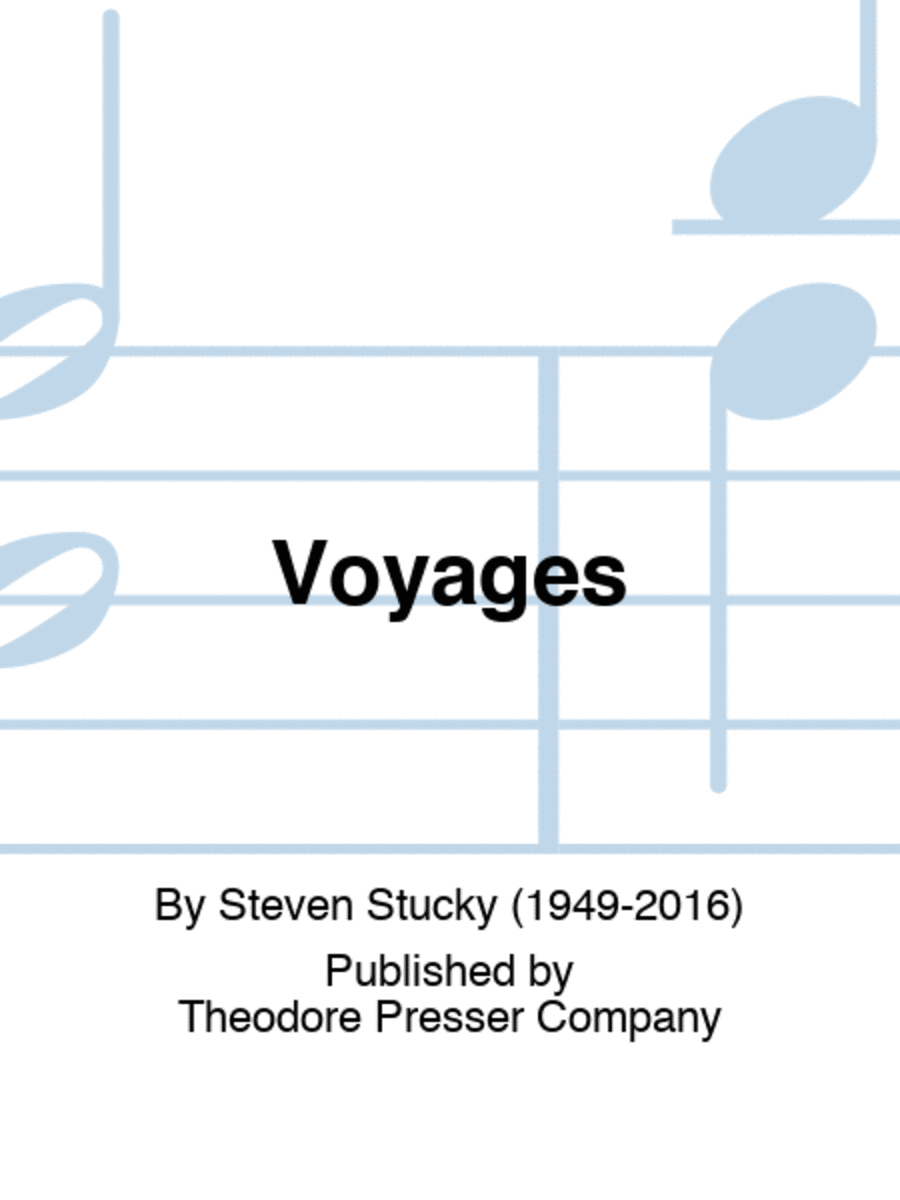 Voyages Concert Band scores gallery preview page 1