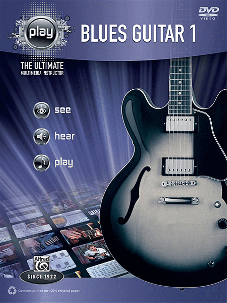 Alfred's PLAY Blues Guitar 1 Electric Guitar scores gallery preview page 1