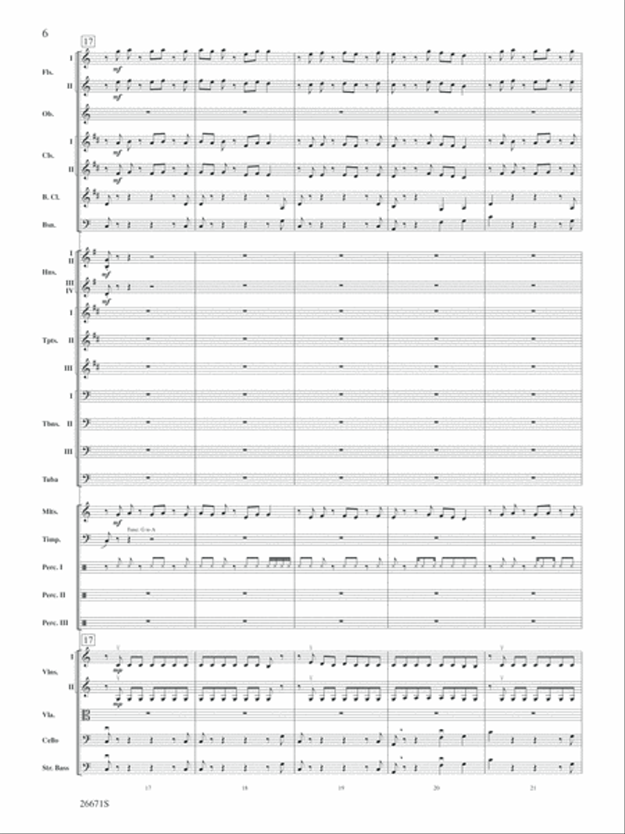The Story of Mumble Happy Feet: Score Full Orchestra scores gallery preview page 6