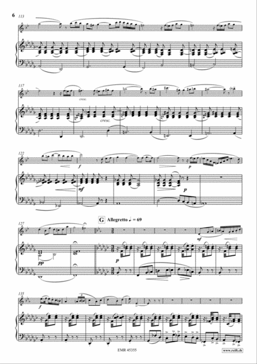 Carmen Fantasy Alto Saxophone scores gallery preview page 7
