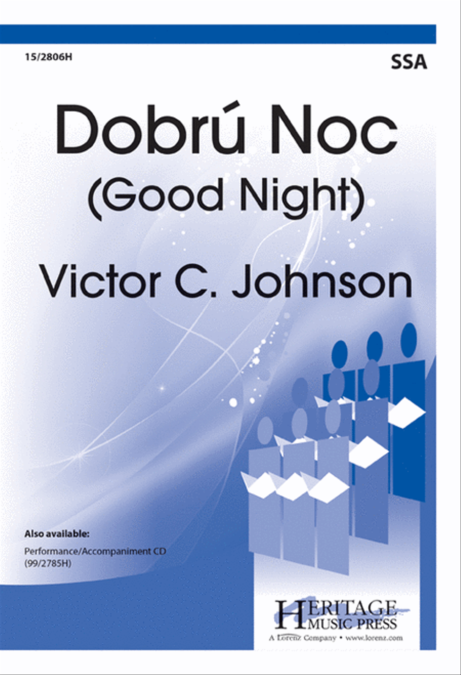 Dobrú Noc (Good Night) SSA scores gallery preview page 1