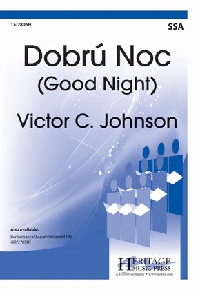 Book cover for Dobrú Noc (Good Night)