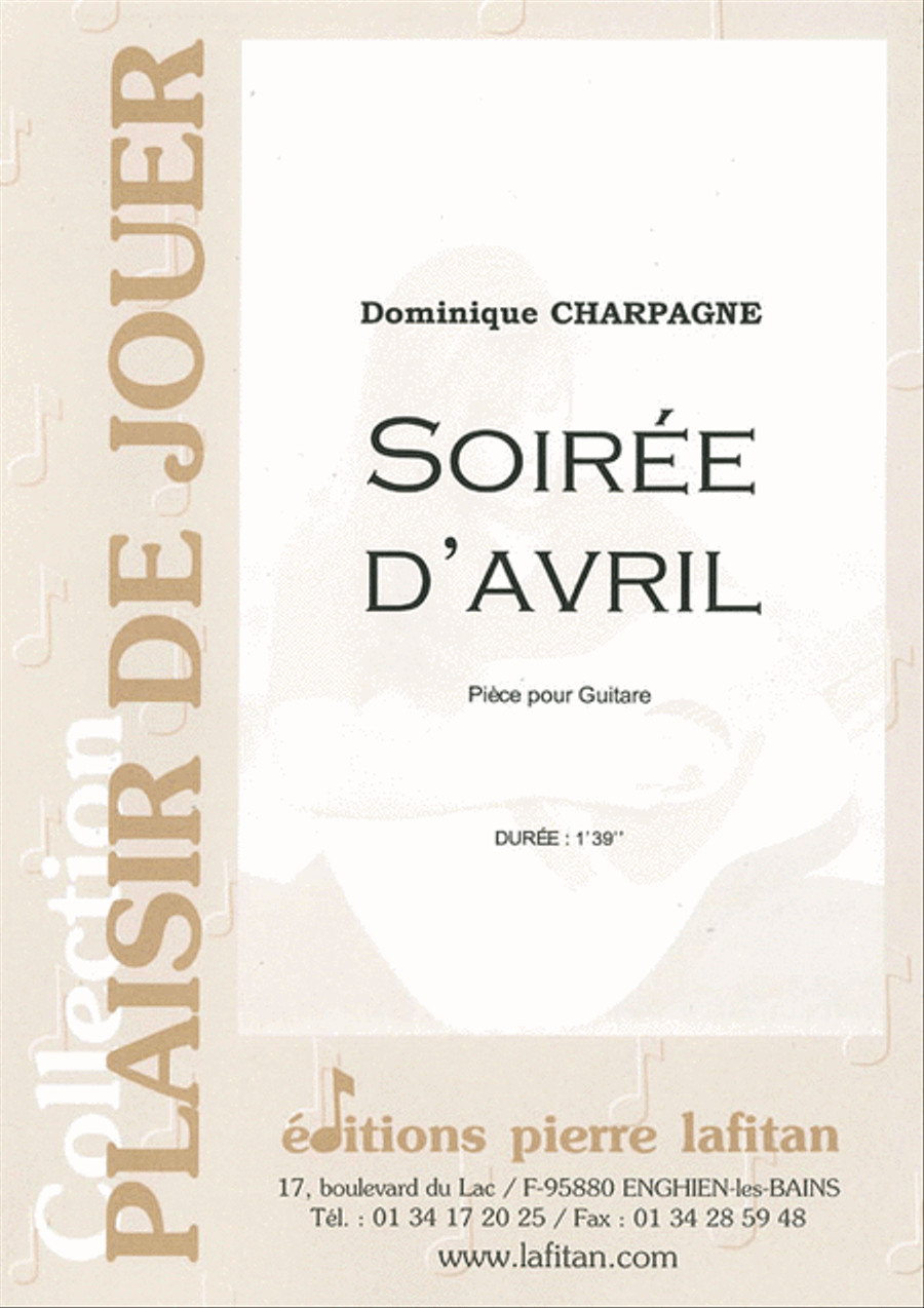 Soirée D'Avril Guitar scores gallery preview page 1