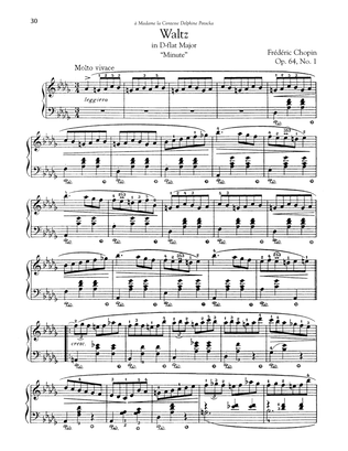 Waltz In D-Flat Major (Minute Waltz), Op. 64, No. 1