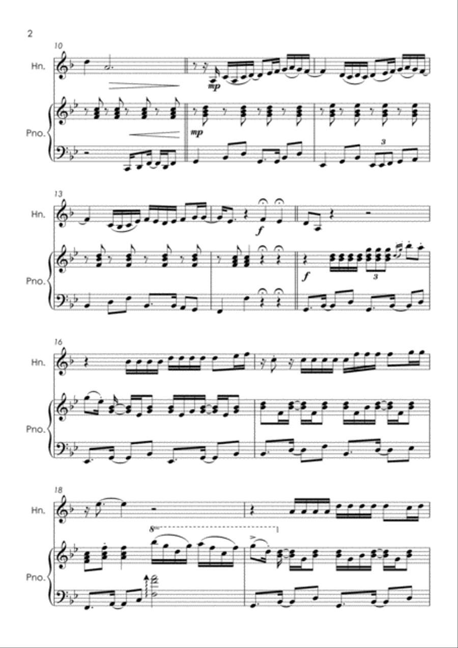 Despacito Despacito Horn scores gallery preview page 3