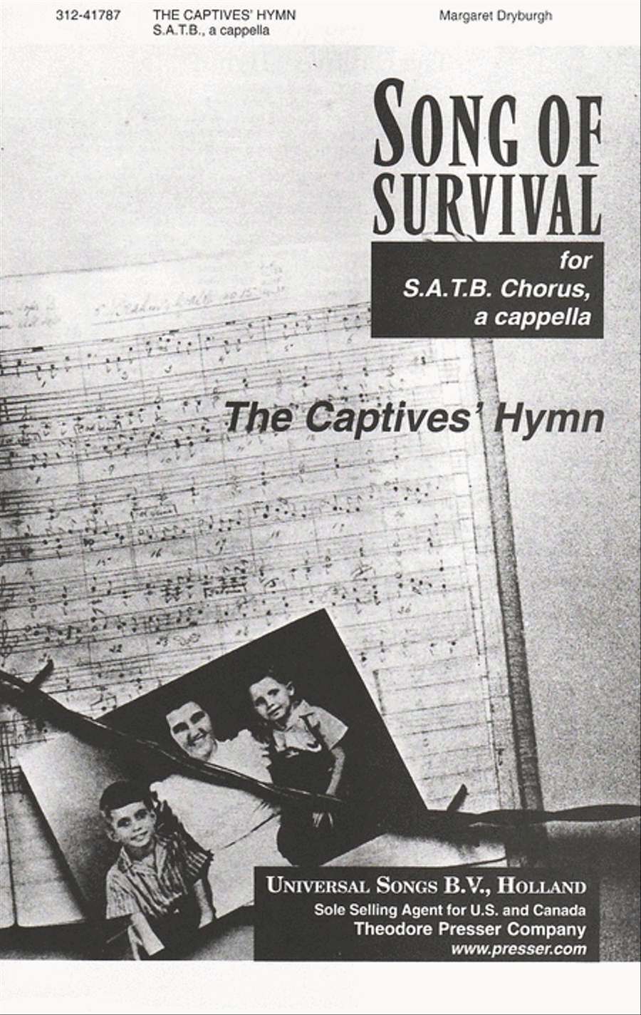 The Captives' Hymn 4-Part scores gallery preview page 1
