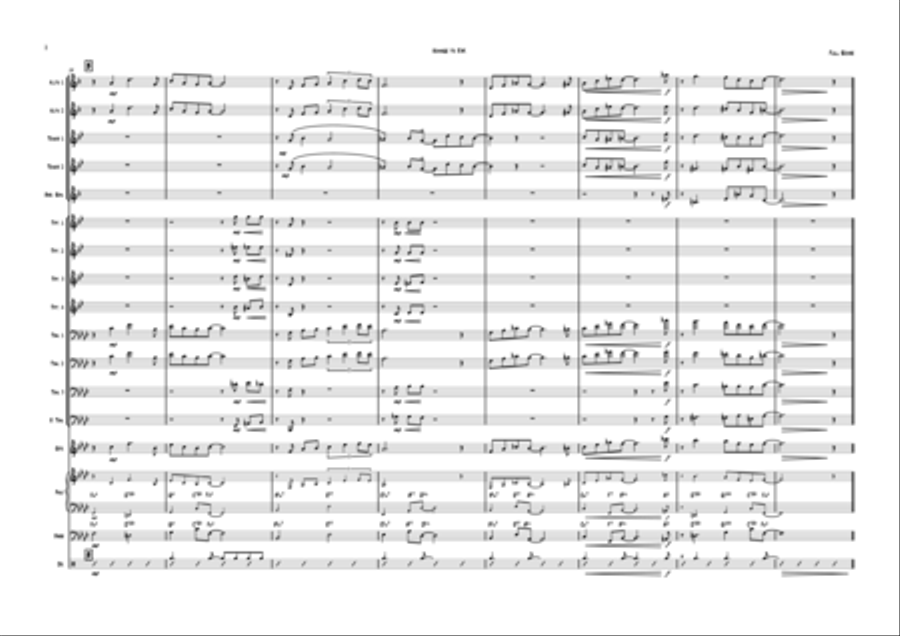 Homage to B.M. Jazz Ensemble scores gallery preview page 2