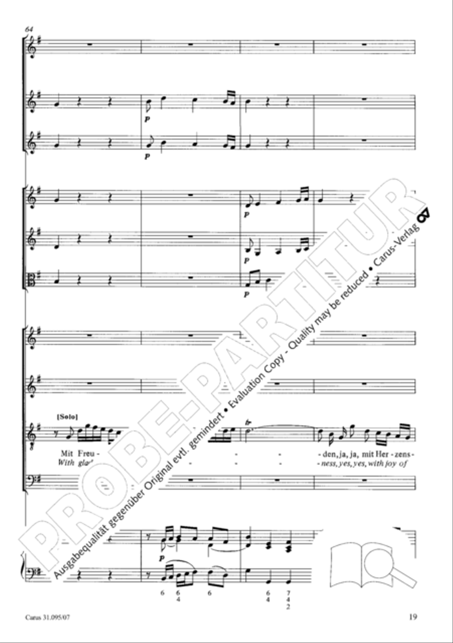 For me to live is Jesus (Christus, der ist mein Leben) STB scores gallery preview page 20
