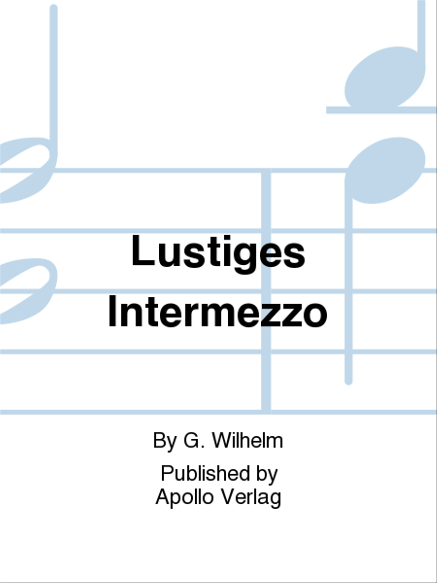 Lustiges Intermezzo Accordion scores gallery preview page 1