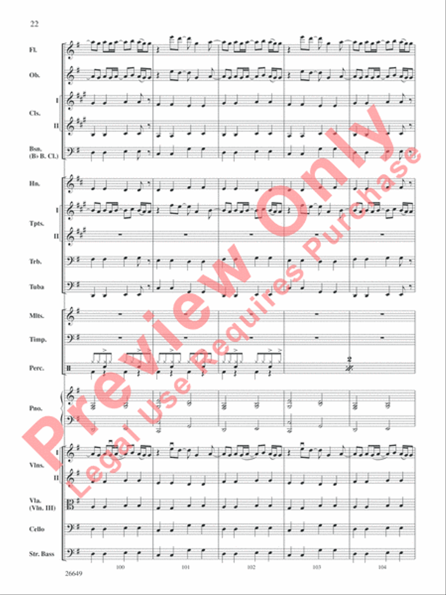 The Best of Green Day The Best of Green Day Full Orchestra scores gallery preview page 23