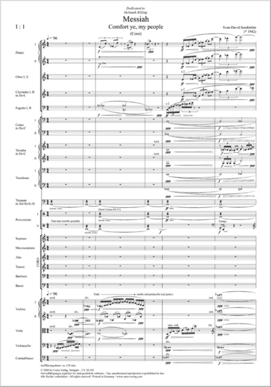 Messiah Messiah Choir scores gallery preview page 2