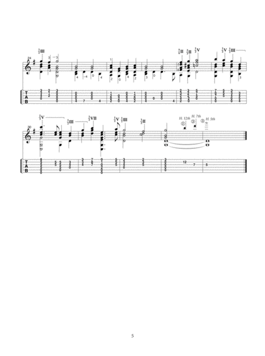 Sacred Music for Solo Guitar