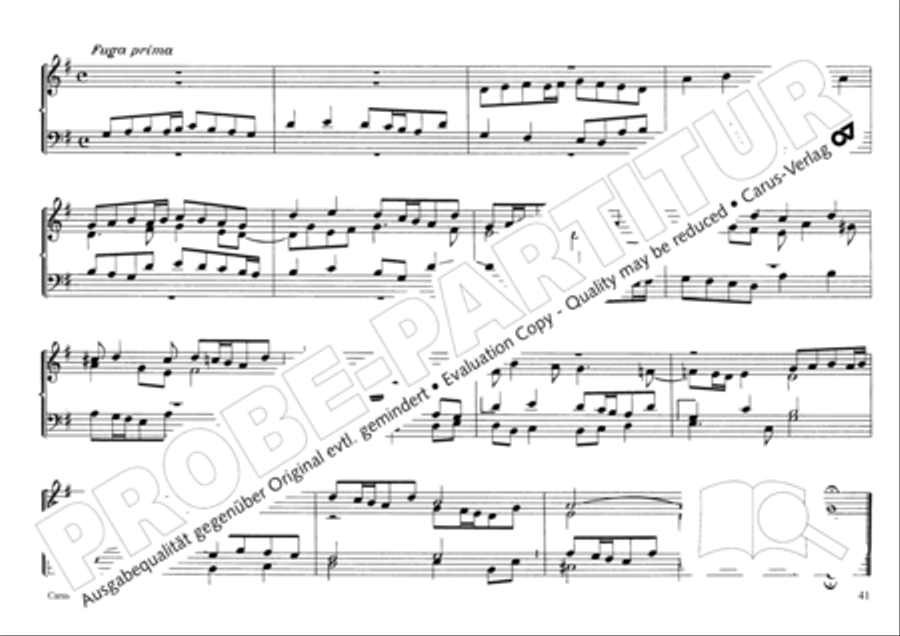 Musikalischer Blumenstrauss Organ Solo scores gallery preview page 44