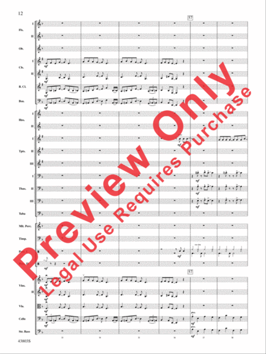The Doors on Tour The Doors on Tour Full Orchestra scores gallery preview page 13
