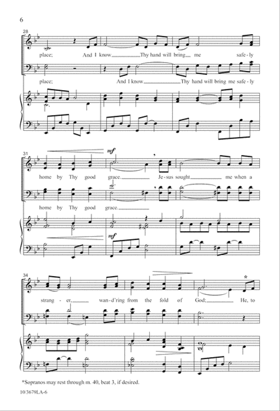Come, Praise His Name 4-Part scores gallery preview page 7