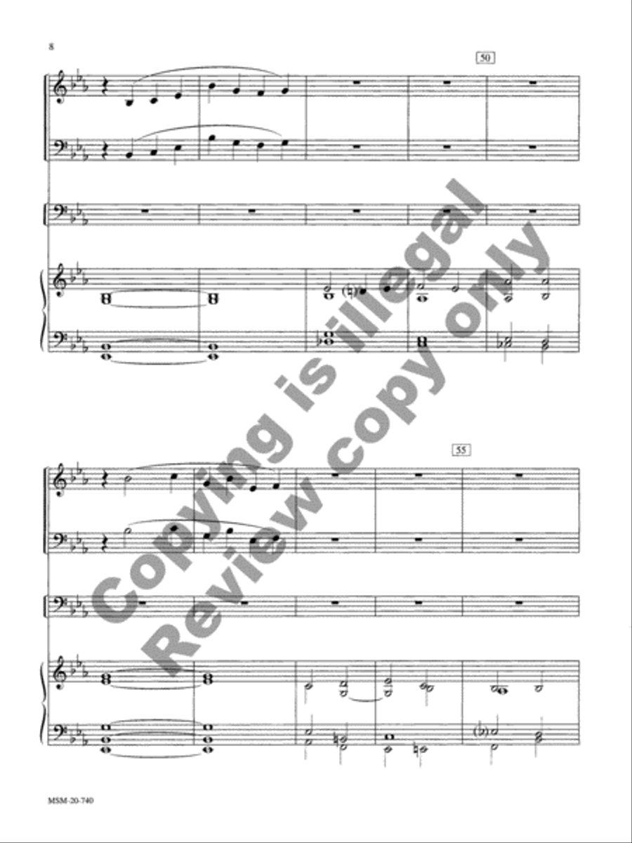 Praise to God, Immortal Praise Organ scores gallery preview page 8