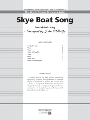 Skye Boat Song: Score
