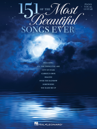 Book cover for 151 of the Most Beautiful Songs Ever