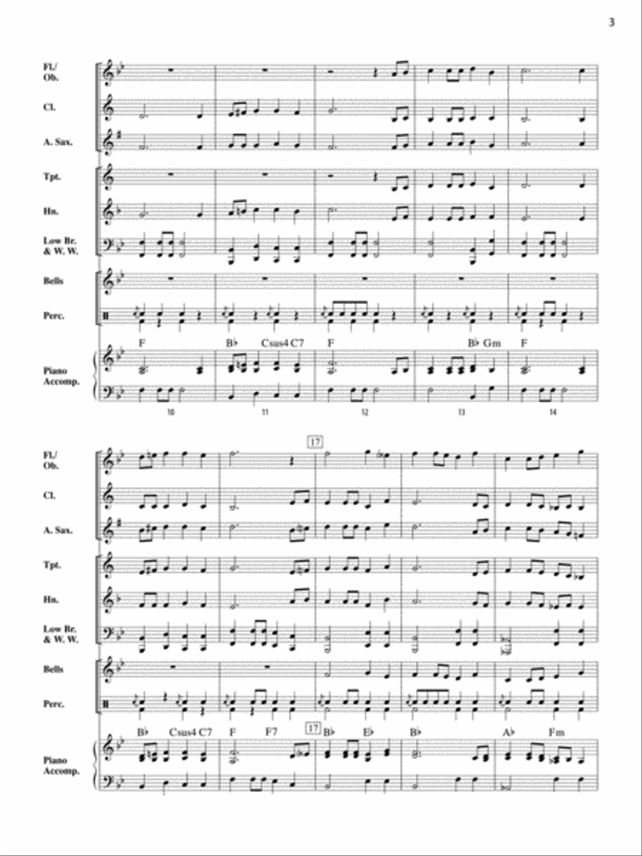 Accent on Performance Classical Collection Concert Band scores gallery preview page 4